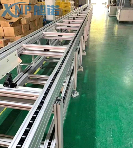 小黄片入口链接倍速链输送线工作原理和特点分析