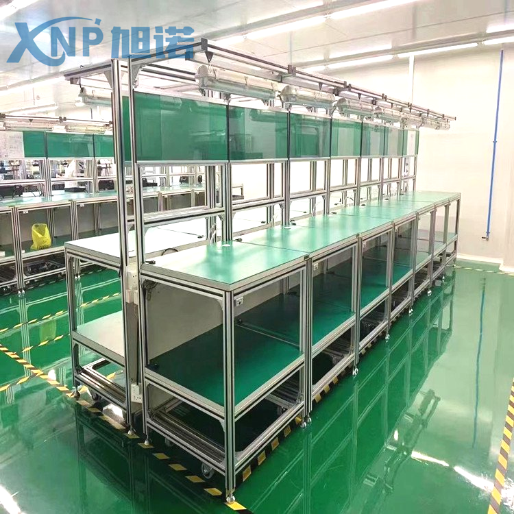 食品厂车间流水线工作台可以用小黄片入口链接加工定制吗？